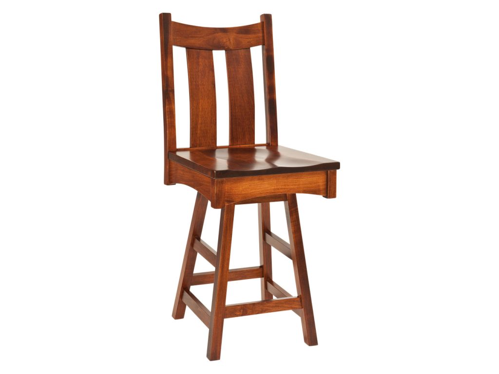 Country Shaker Swivel Barstool