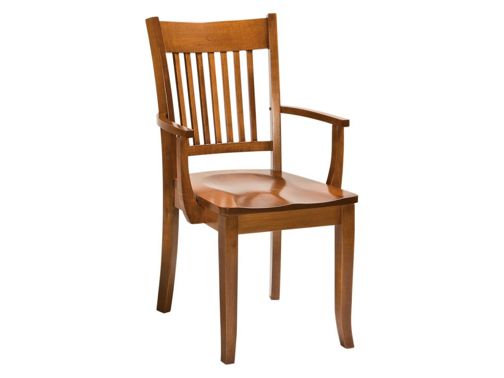 Amish Furniture of NE Frankton Arm Chair, alternate view