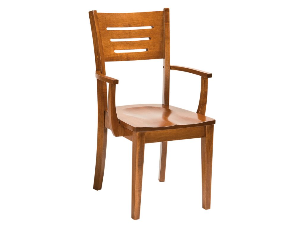 Amish Furniture of NE Jansen Arm Chair, alternate view