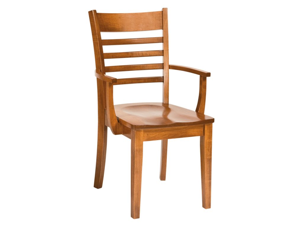 Amish Furniture of NE Louisdale Arm Chair, alternate view