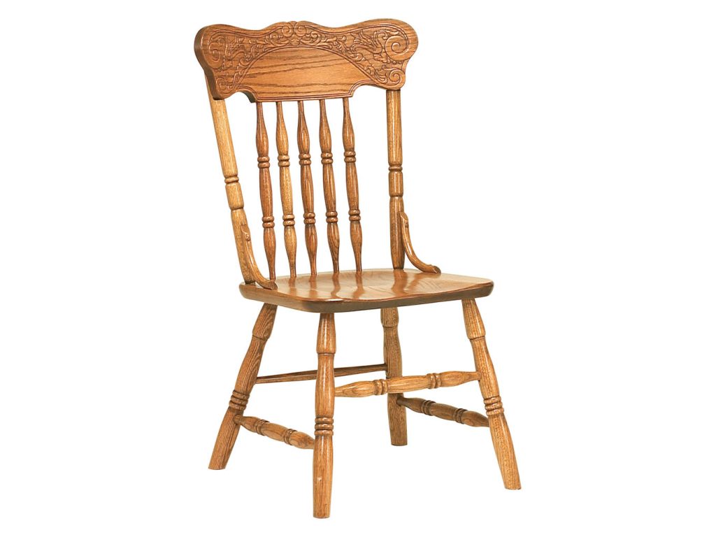 Amish Furniture of NE Spring Meadow Pressback Arm Chair