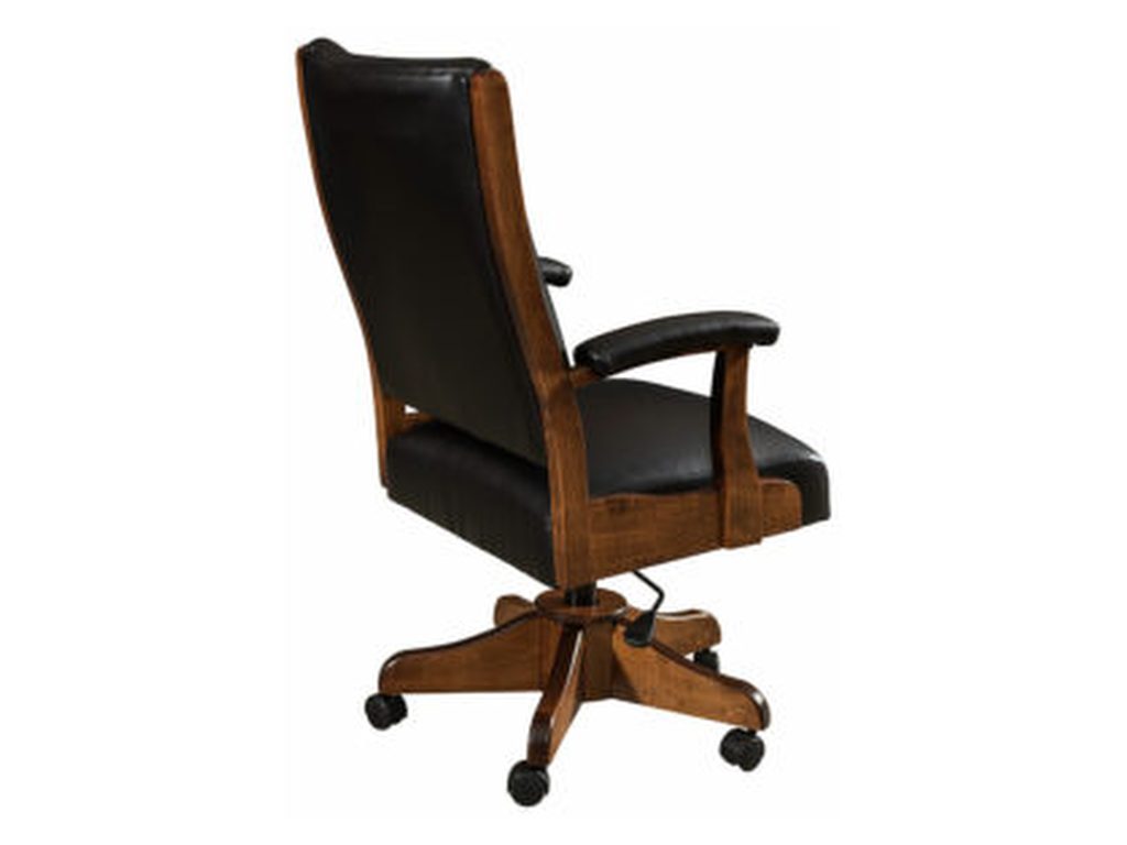Amish Furniture of NE Roxbury Desk Chair, alternate view