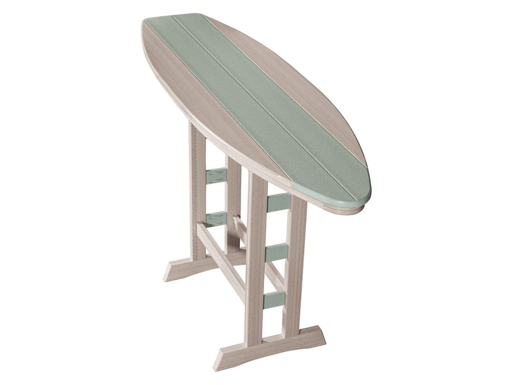 Amish Furniture of NE Surfboard Table Bar Height Accessory