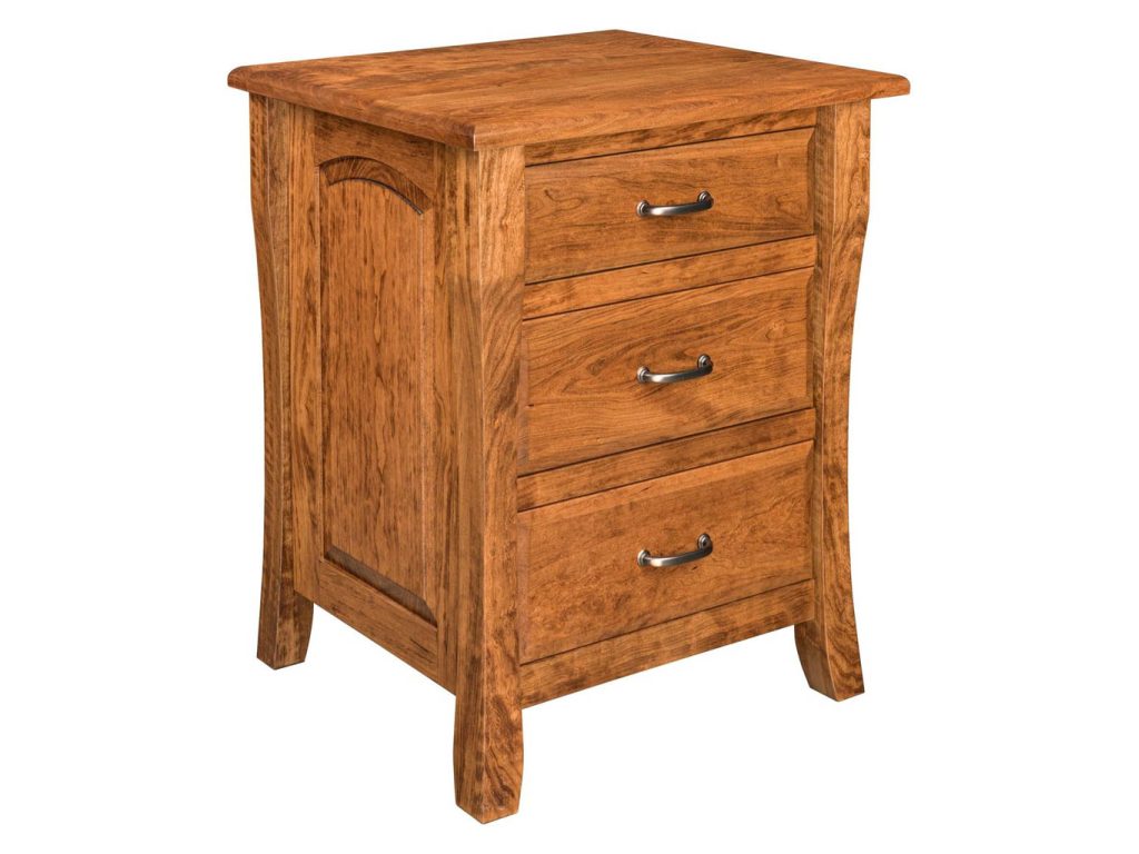 Amish Furniture of NE Berkley 3 Drawer Nightstand