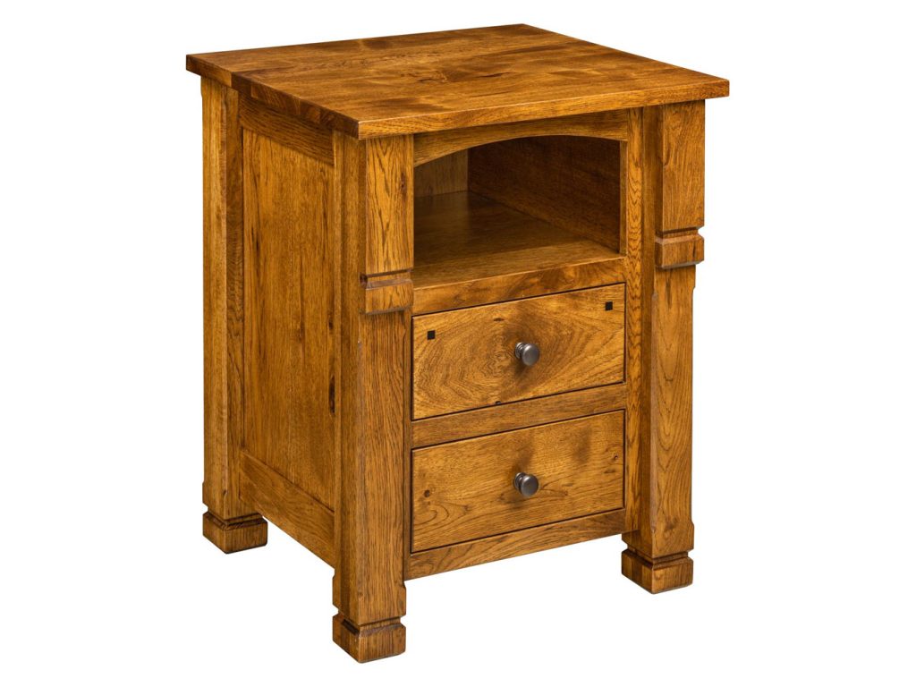 Amish Furniture of NE Brockport 2 Drawer Nightstand
