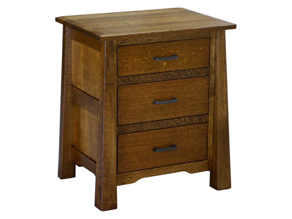 Cambridge 3 Drawer Nightstand