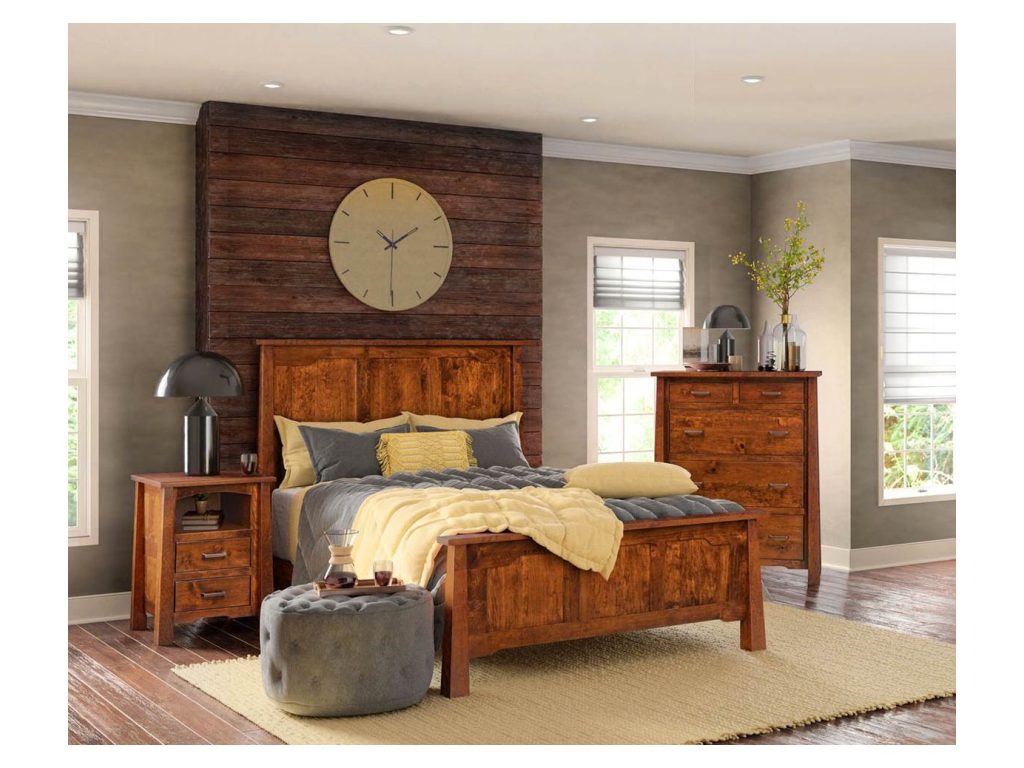 Amish Furniture of NE Cambridge Wall Mirror, alternate view