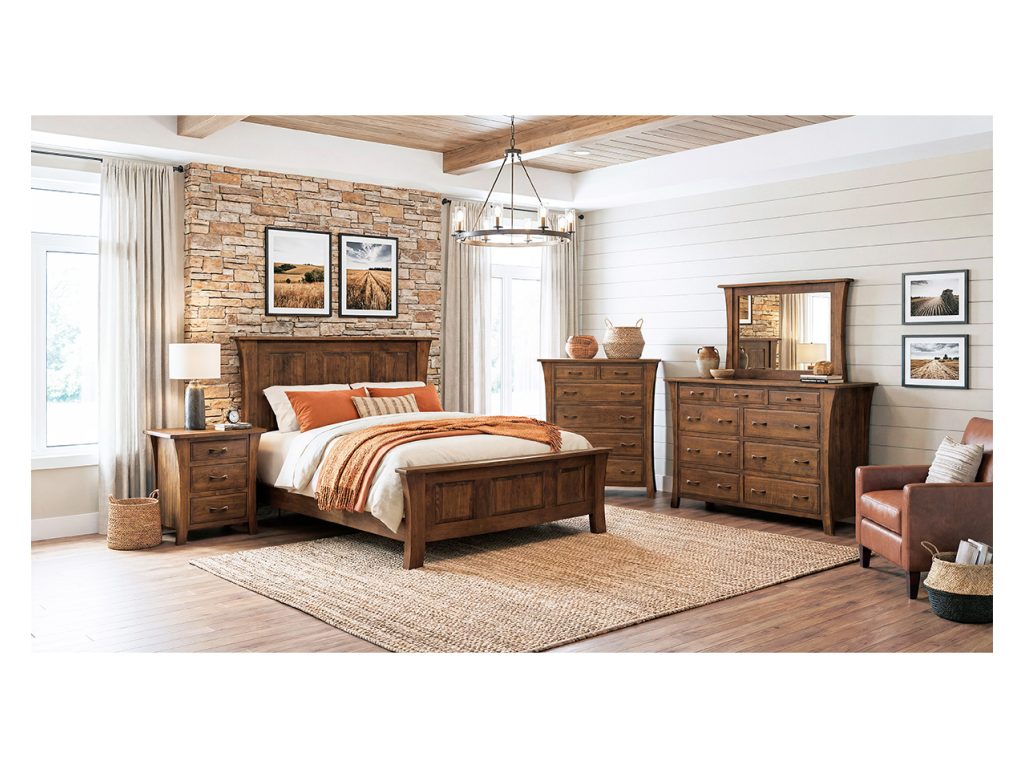 Amish Furniture of NE Ensenada Wall Mirror, alternate view