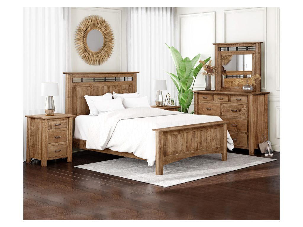 Amish Furniture of NE Fenwood Wall Mirror, alternate view