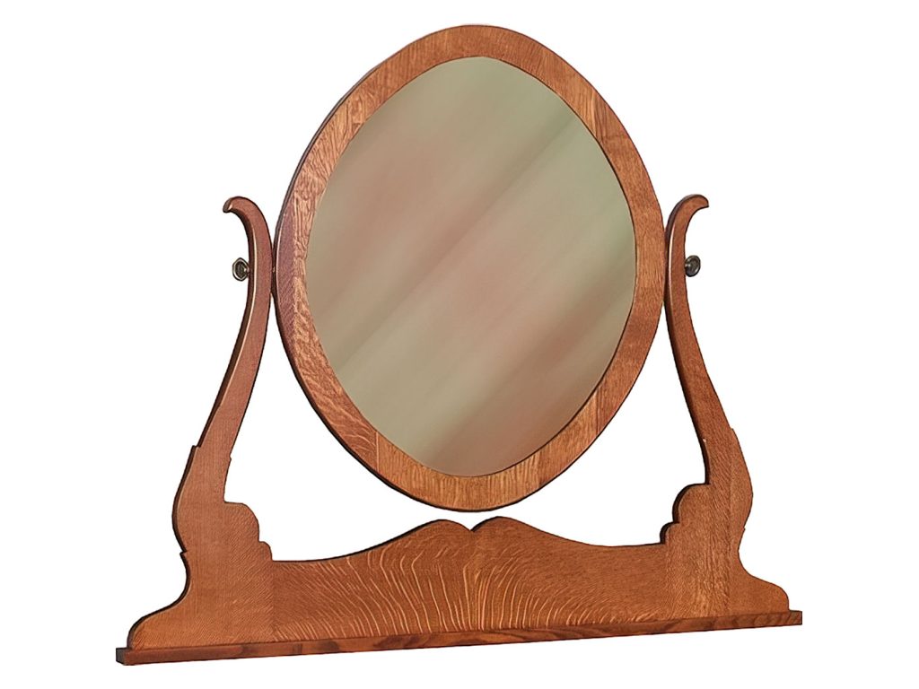 Granny Mission Oval Mirror
