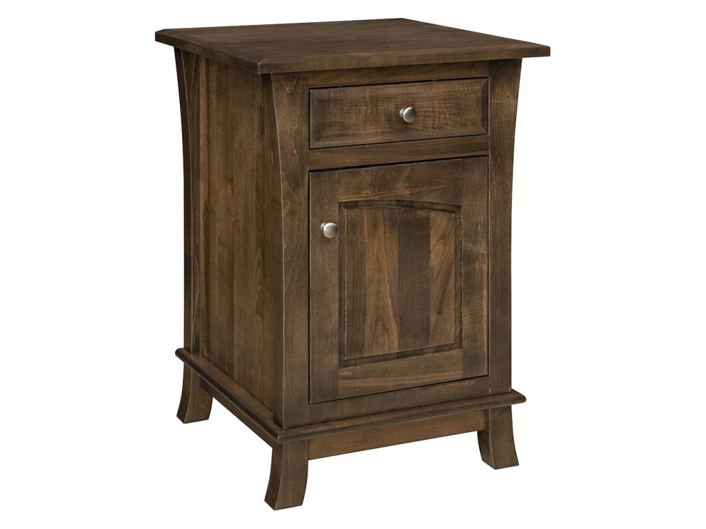 Hampton Nightstand – Single Door Bedside Table