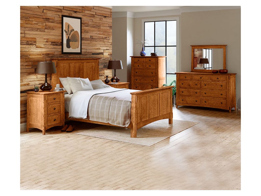Amish Furniture of NE McCoy Wall Mirror, alternate view