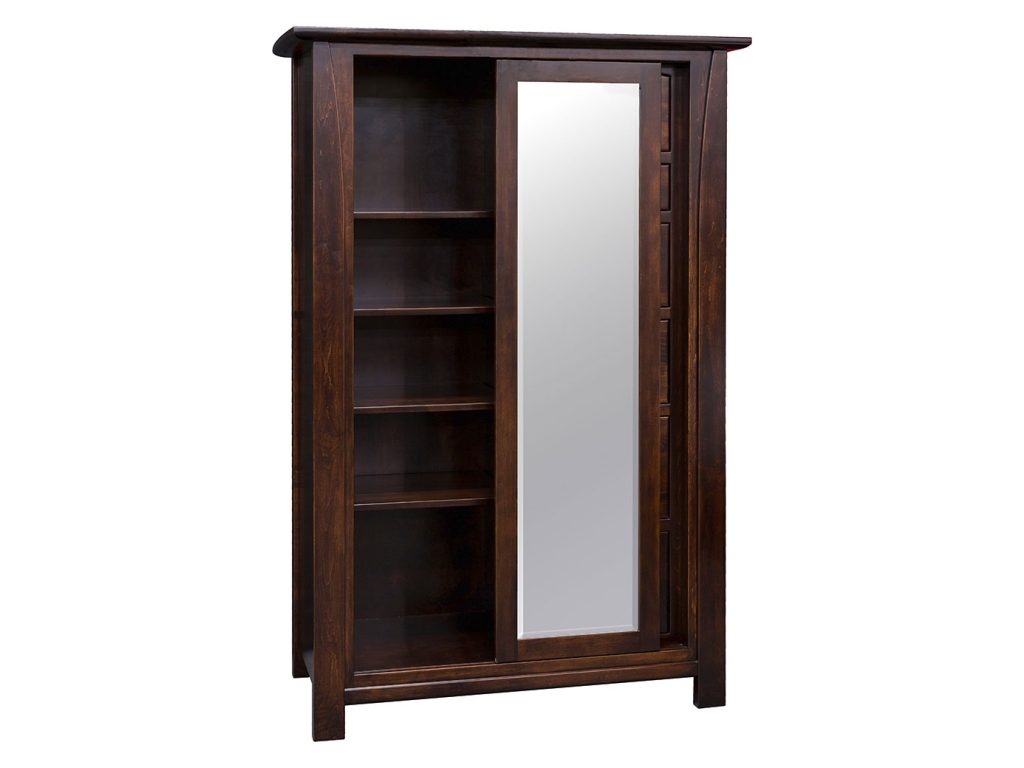 Mondovi Sliding Door Armoire Armoire Cabinet