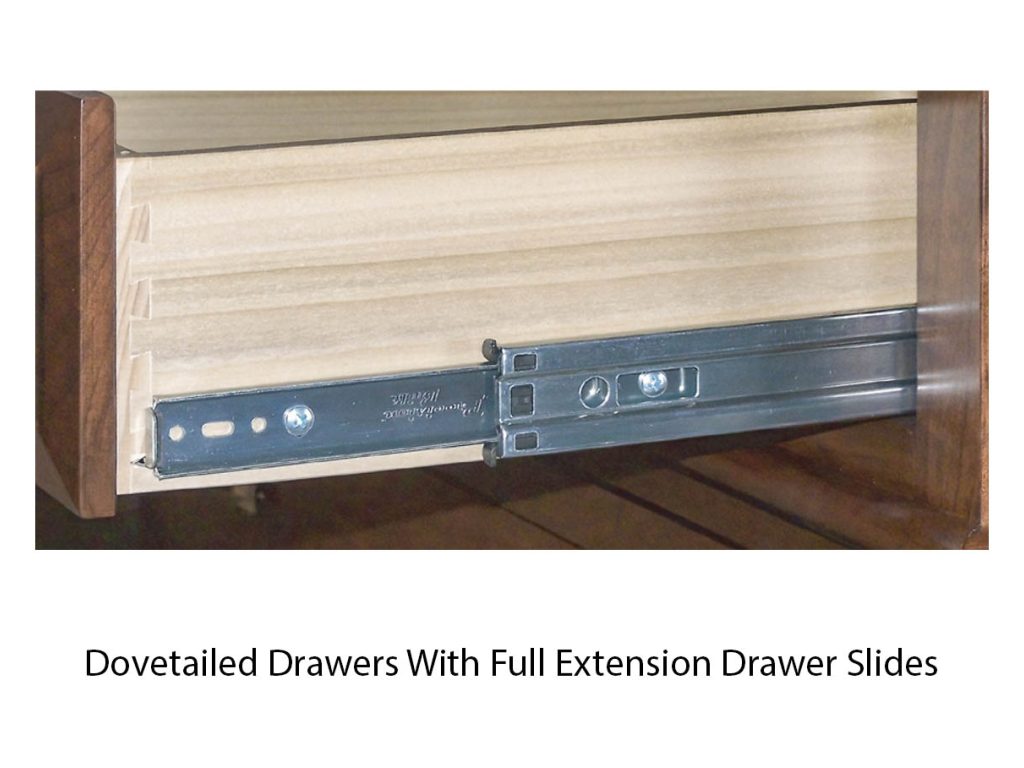 Amish Furniture of NE Ashton TV Cabinet, alternate view