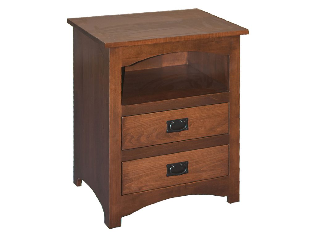 Amish Furniture of NE Shaker Nightstand Bedside Table