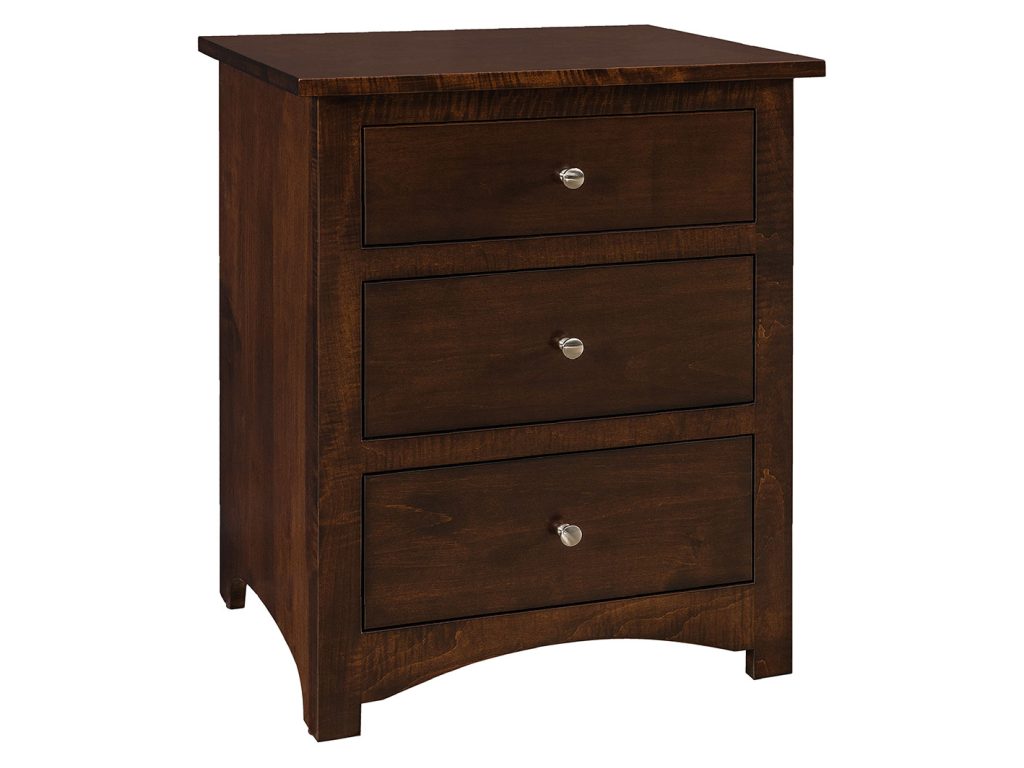 Amish Furniture of NE Shaker Nightstand Bedside Table
