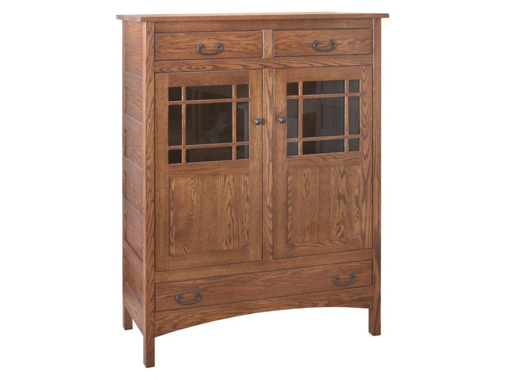 Amish Furniture of NE Granny Mission Pie Safe Jelly Cabinet