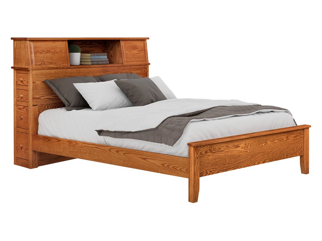 Headboard Storage Bed
