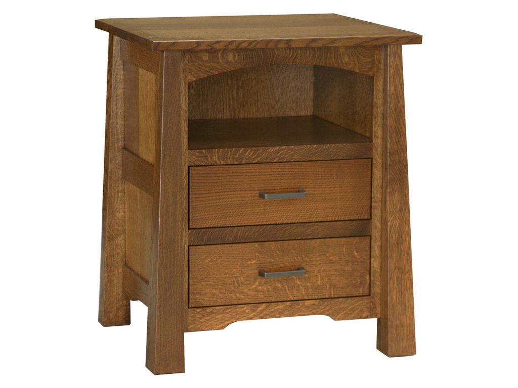 Amish Furniture of NE Cambridge 2 Drawer Nightstand
