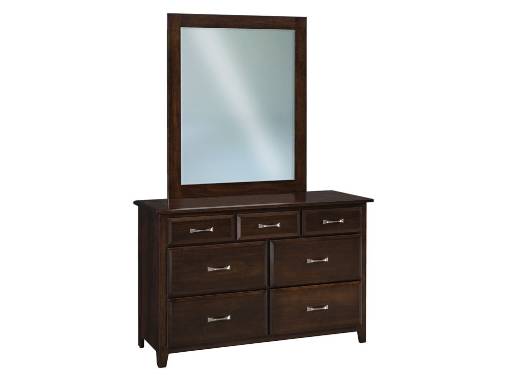 Eckenridge 7 Drawer Dresser Mirror