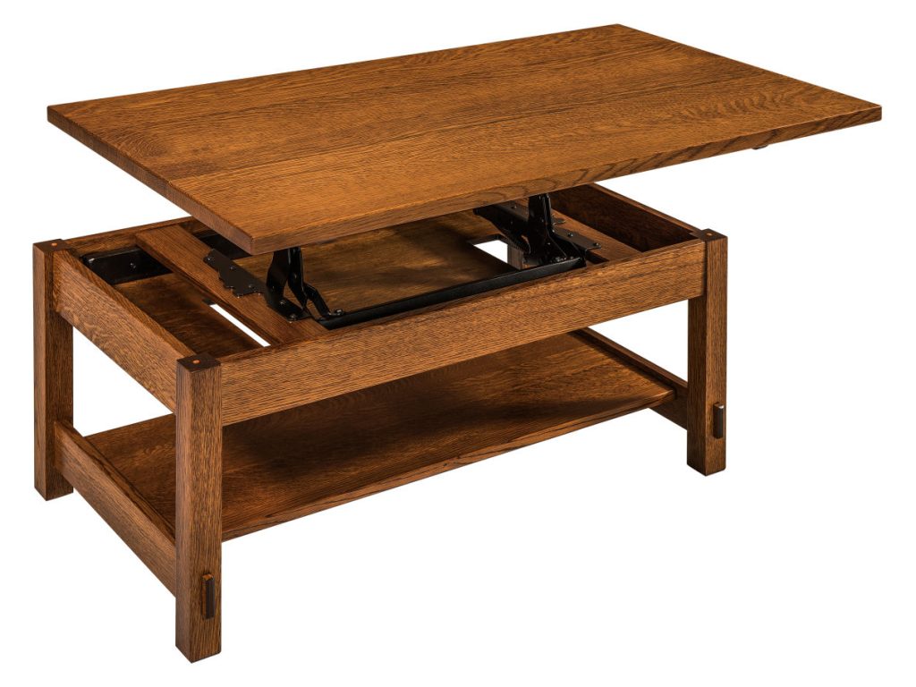 Amish Furniture of NE Springhill Lift-Top Table Table Top