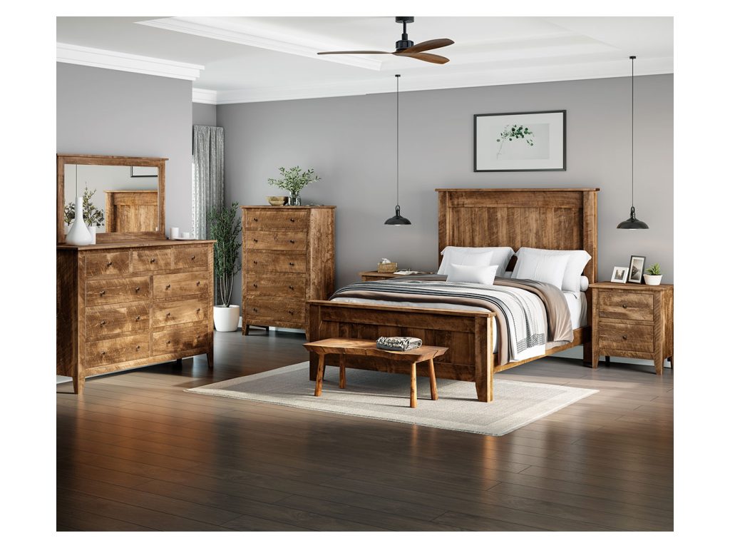Amish Furniture of NE Livingston 1 Drawer Nightstand, alternate view