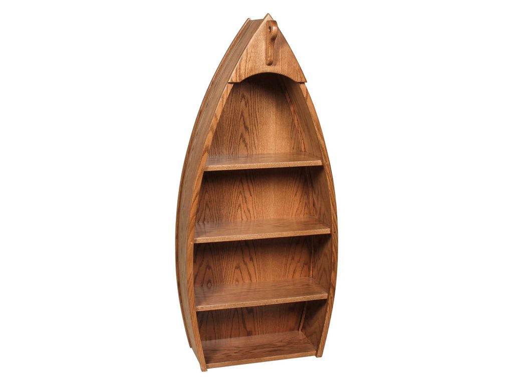 Canoe Bookcase – 60″ Etagere