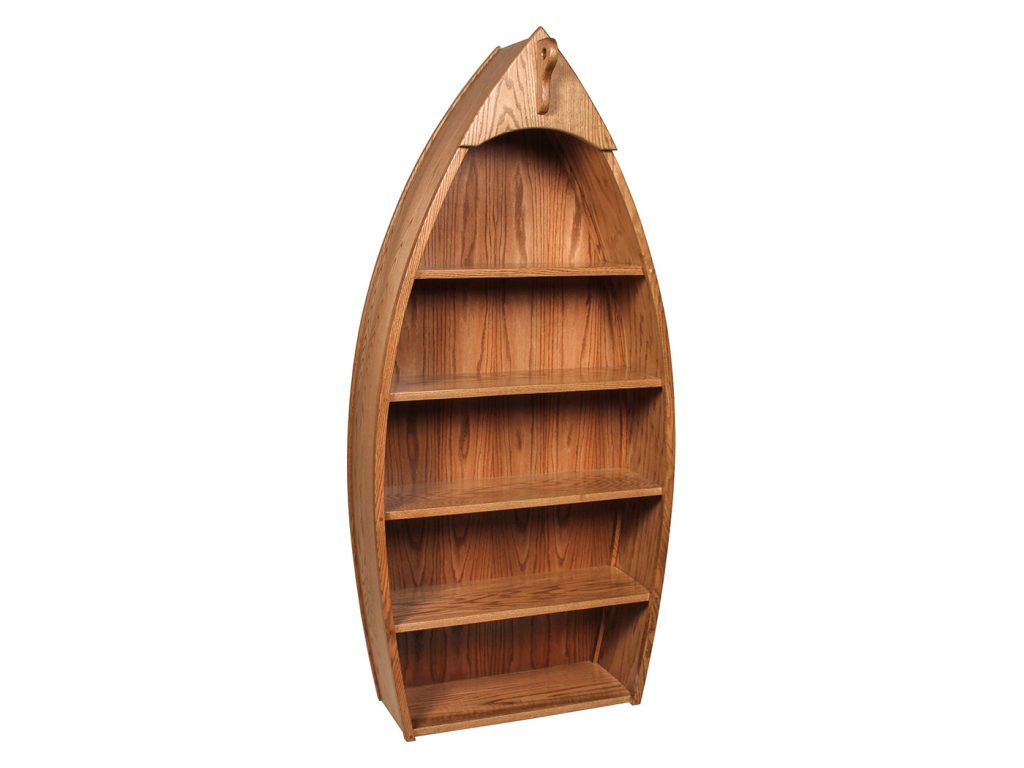 Canoe Bookcase – 72″ Etagere
