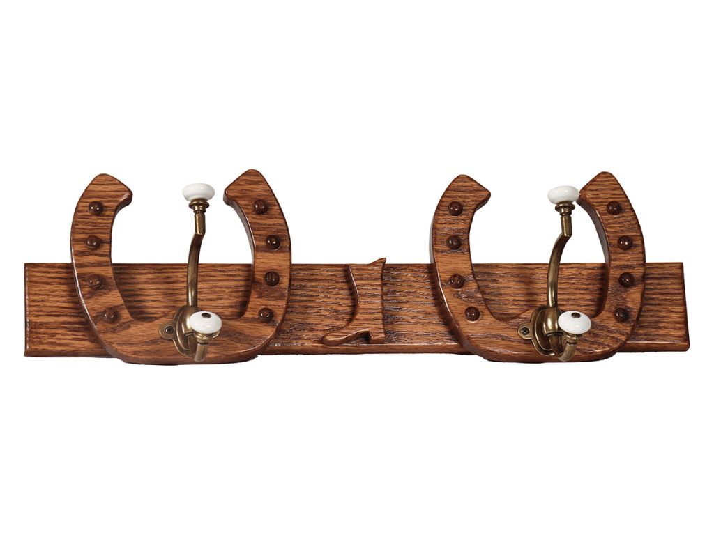 Amish Furniture of NE Horseshoe Coat Rack