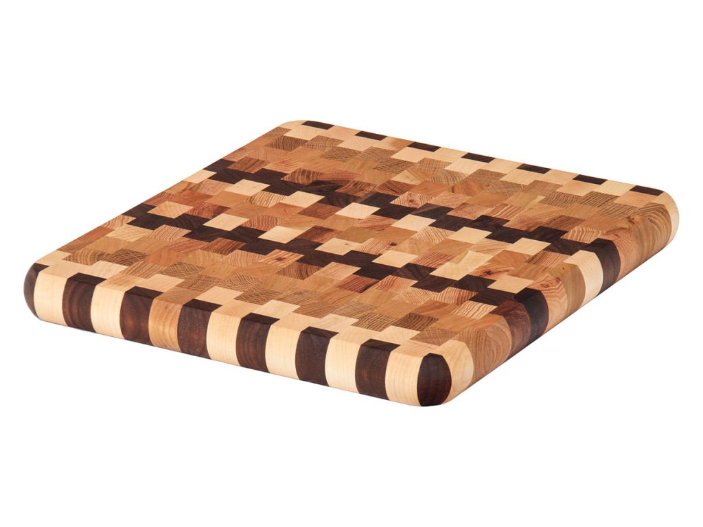 Cutting Board Checked End Grain – Large Decorative Object
