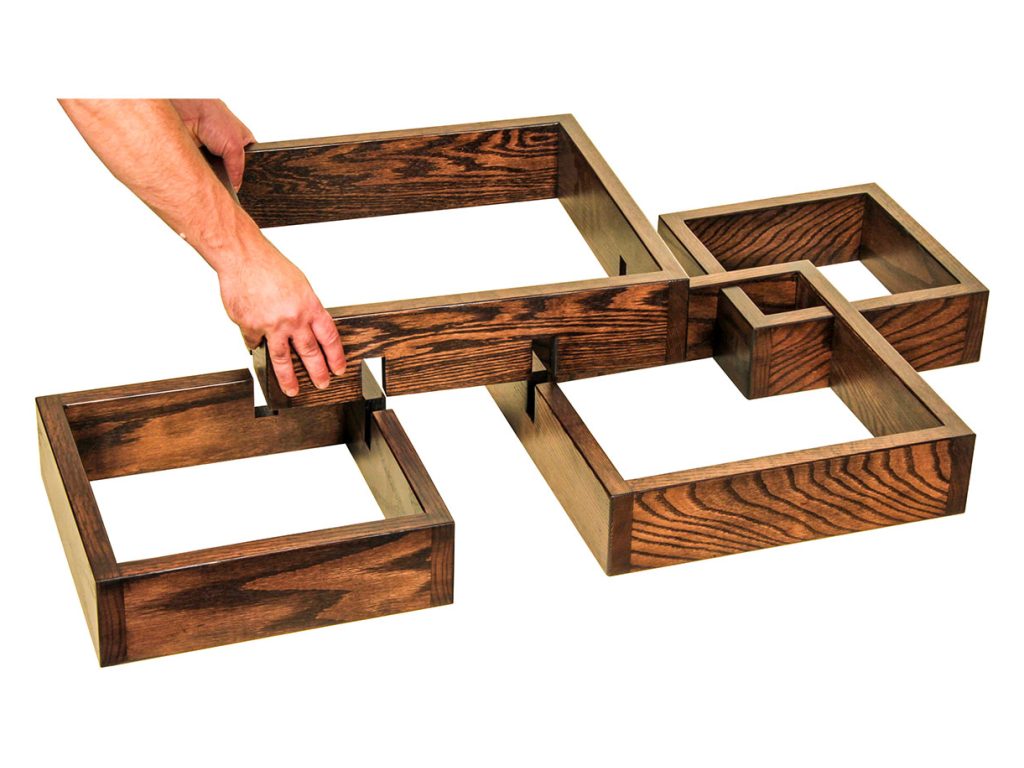 Amish Furniture of NE Elkanen Shadow Box, alternate view