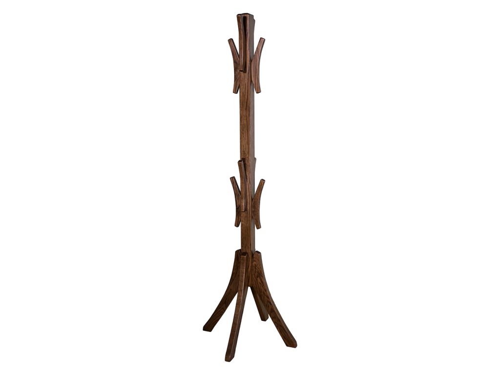 Amish Furniture of NE Hall Tree Sandra