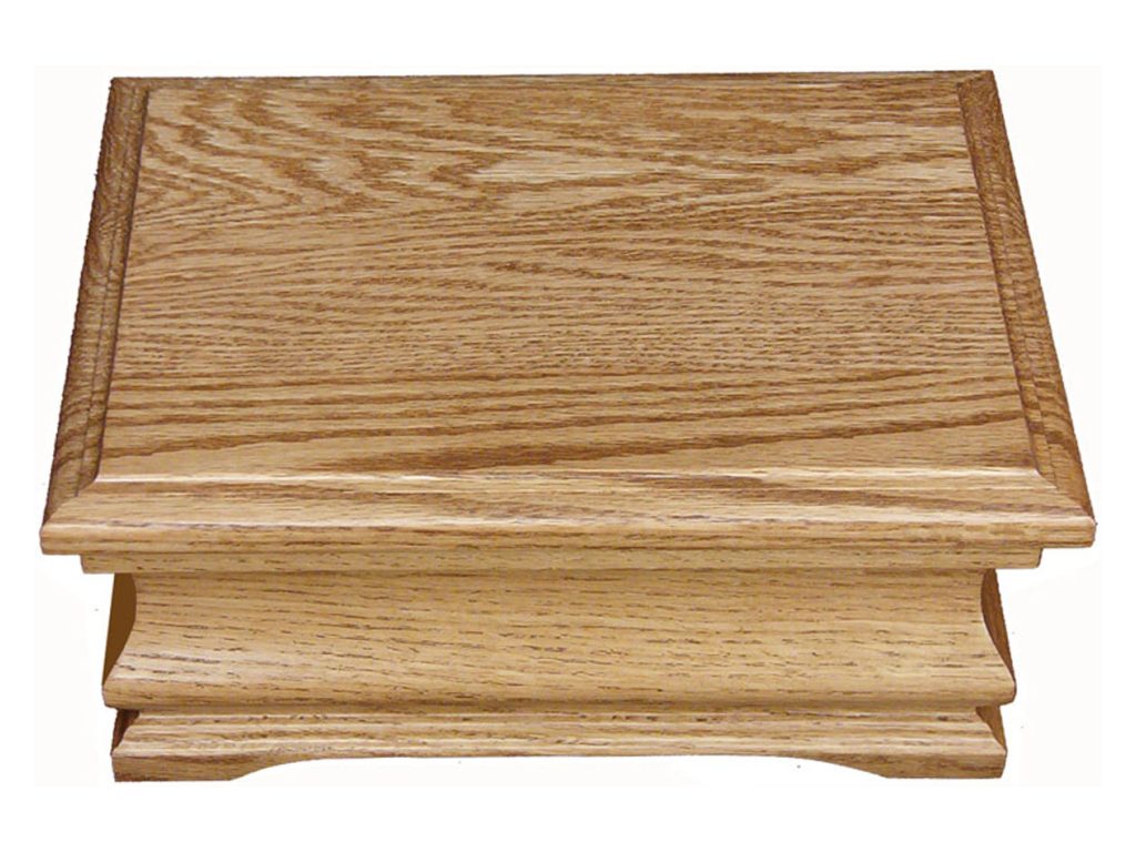 Amish Furniture of NE Medium Jewelry Box – Plain Lid