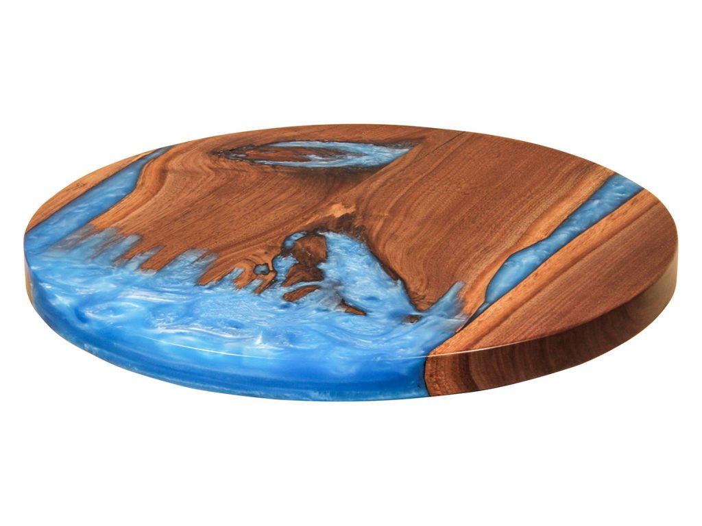Lazy Susan Epoxy – Blue River Decorative Object