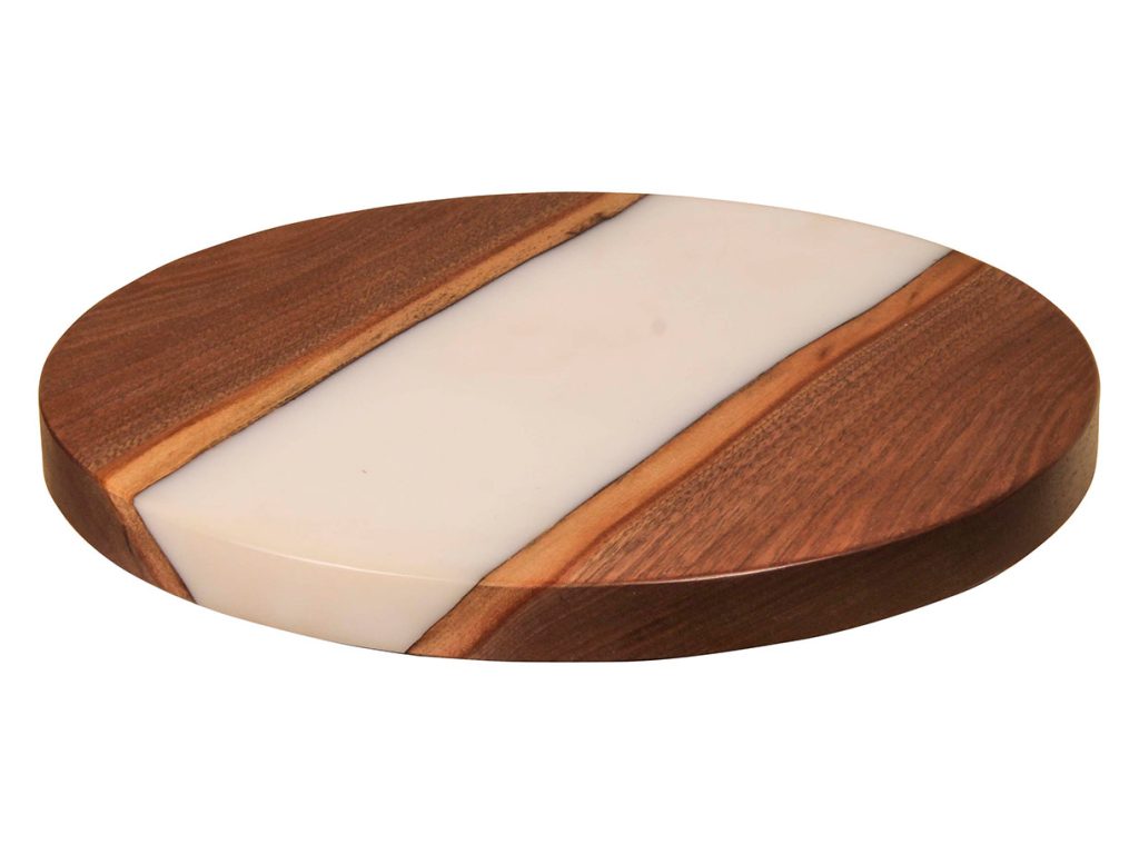 Lazy Susan Epoxy – Oreo Decorative Object