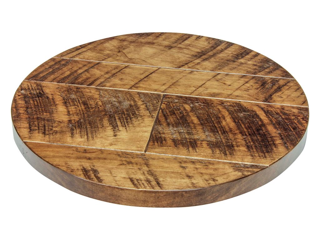 Lazy Susan – Rough Sawn Decorative Object