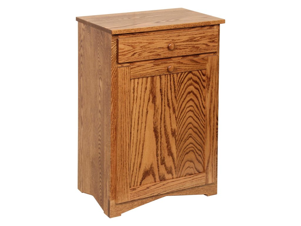 Mission Slide Out Waste Bin Decorative Object