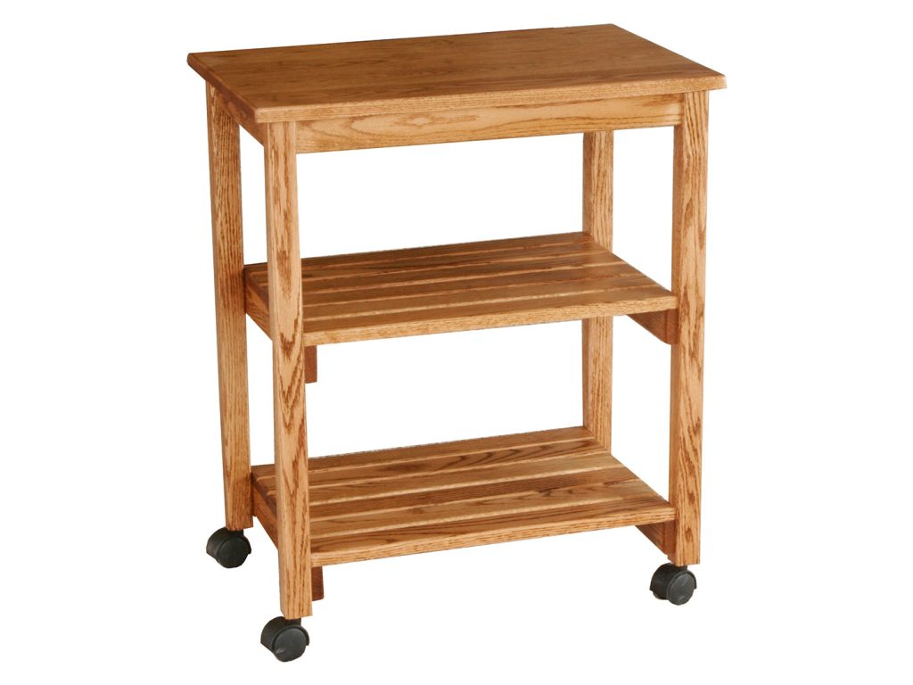 Amish Furniture of NE Microwave / Serving Cart