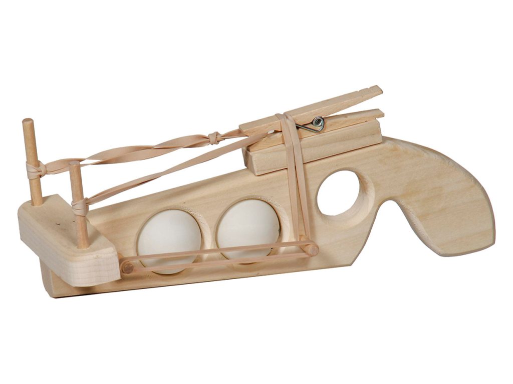 Amish Furniture of NE Ping Pong 2 Ball Gun Decorative Object