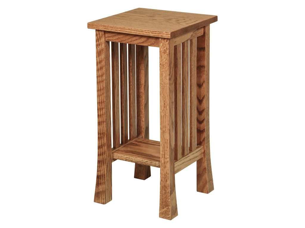Amish Furniture of NE Mission Plant Stand – Small