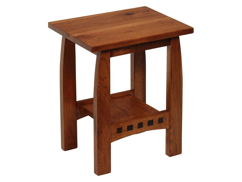 Amish Furniture of NE Boulder Creek Plant Stand – 18″