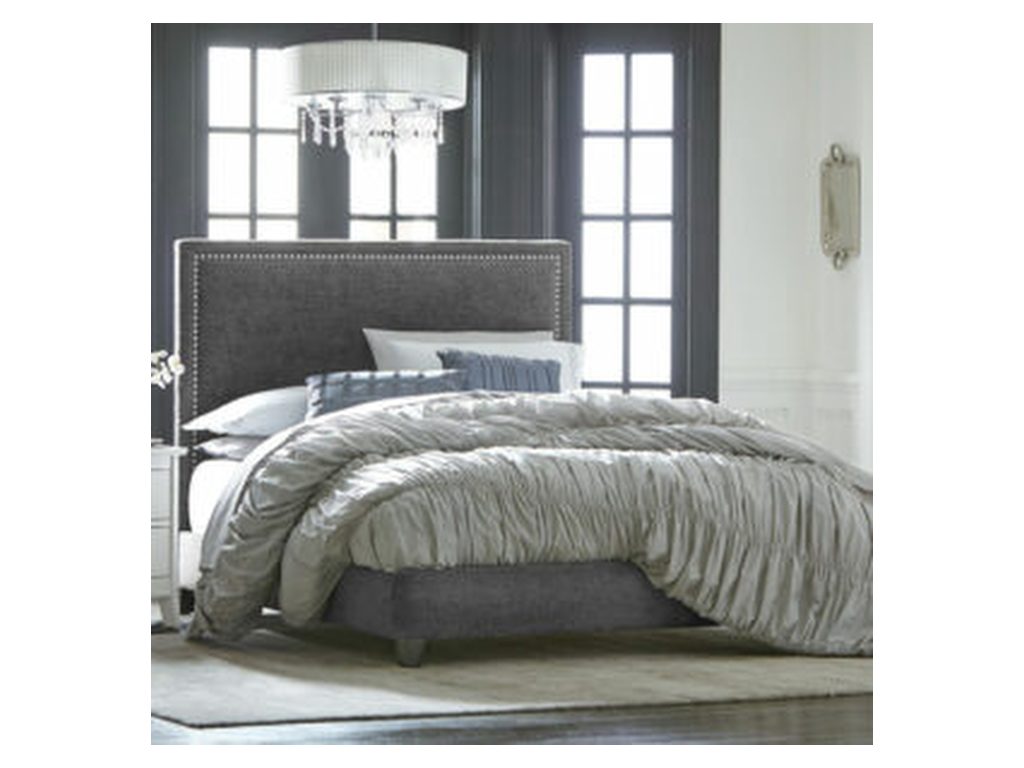 Amish Furniture of NE Adessa Fabric Bed Upholstered Bed