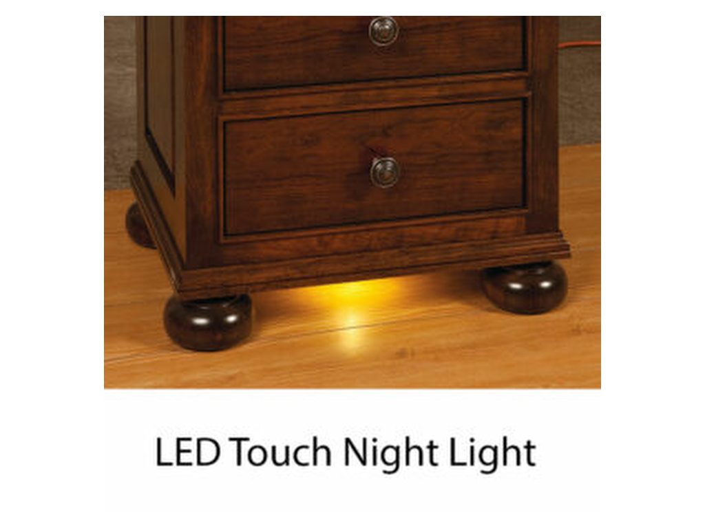 Amish Furniture of NE Belwright Nightstand, alternate view