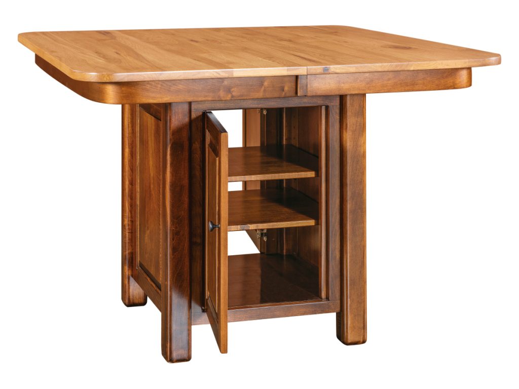 Amish Furniture of NE Shiloh Pub Table, alternate view