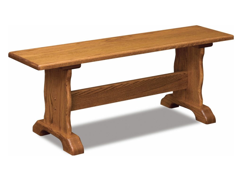 Traditional Trestle Bench