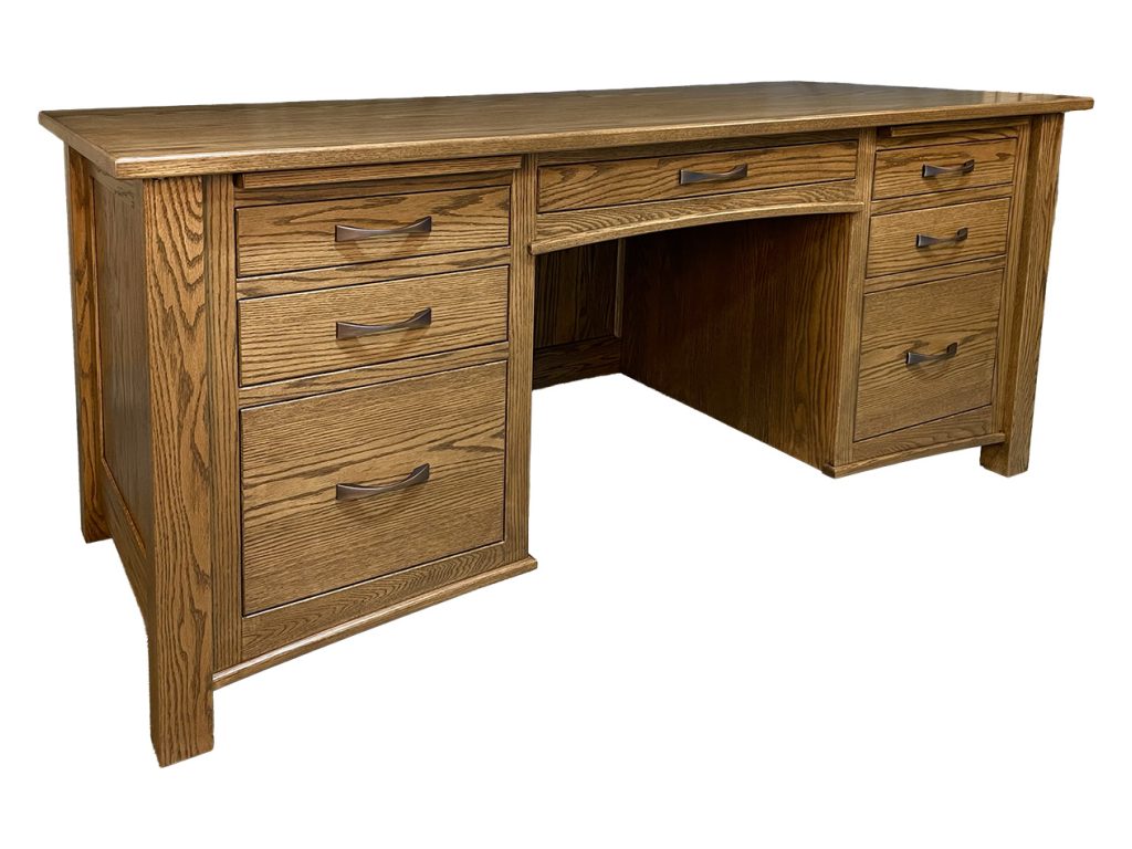 Trenton Desk with Finished Back Writing Desk