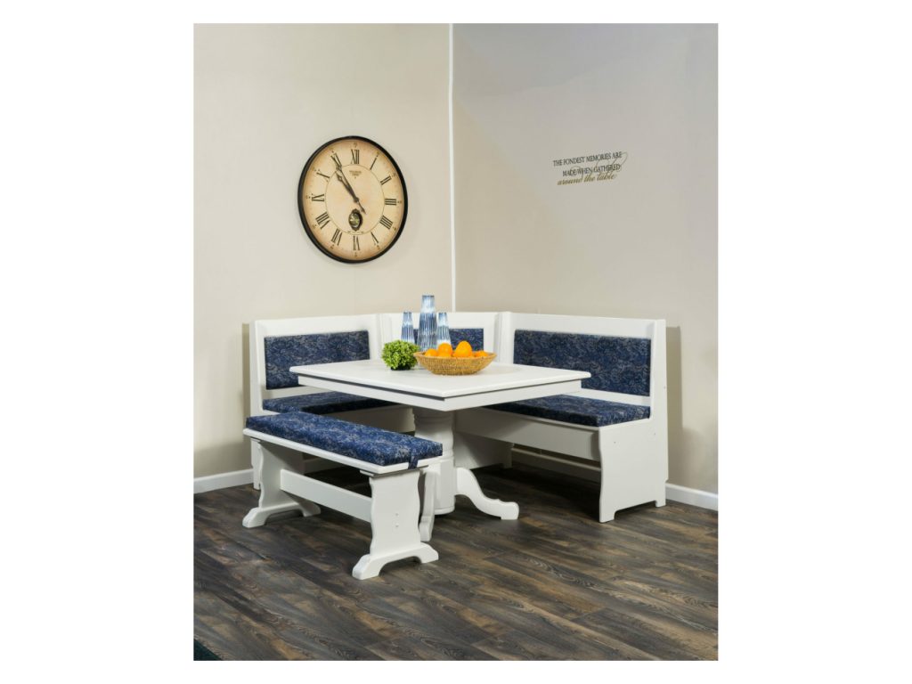 Amish Furniture of NE Upholstered Traditional Nook Set