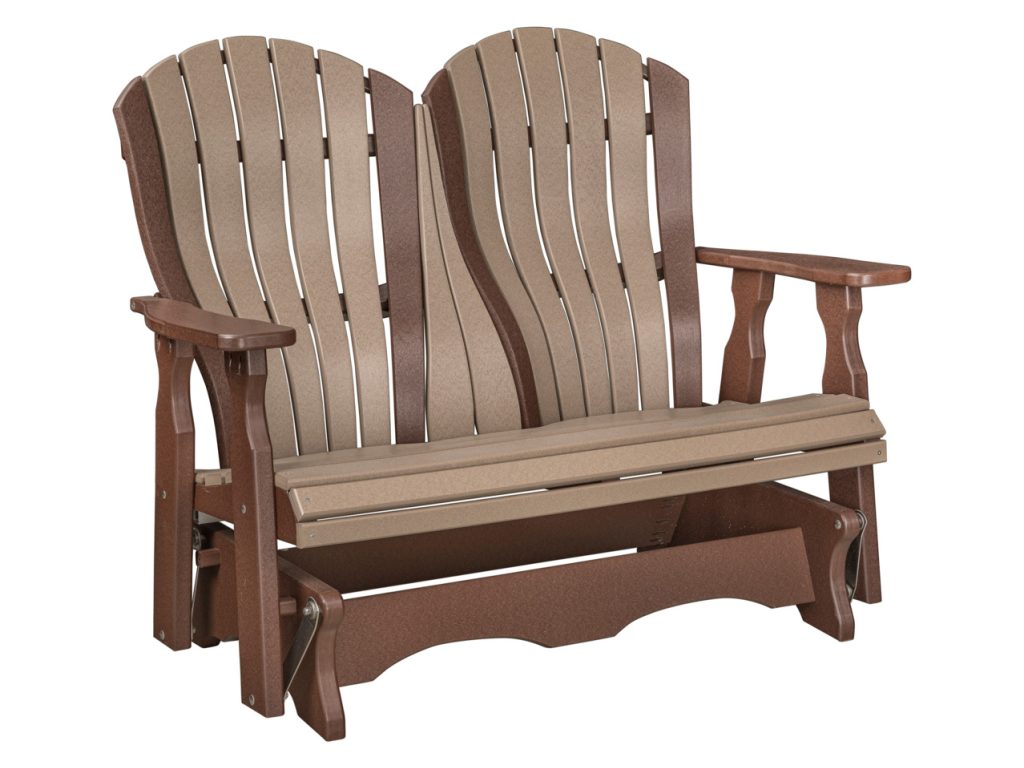 Amish Furniture of NE 4′ Bentback Glider