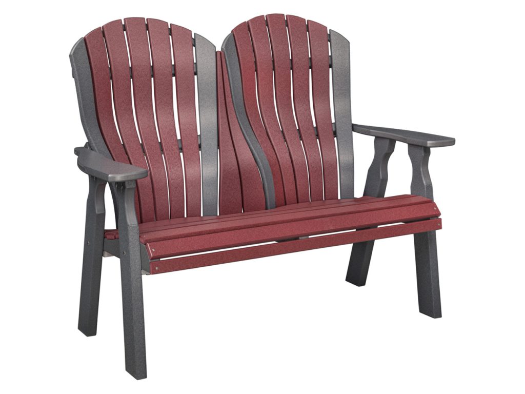 Amish Furniture of NE 4′ Bentback Bench