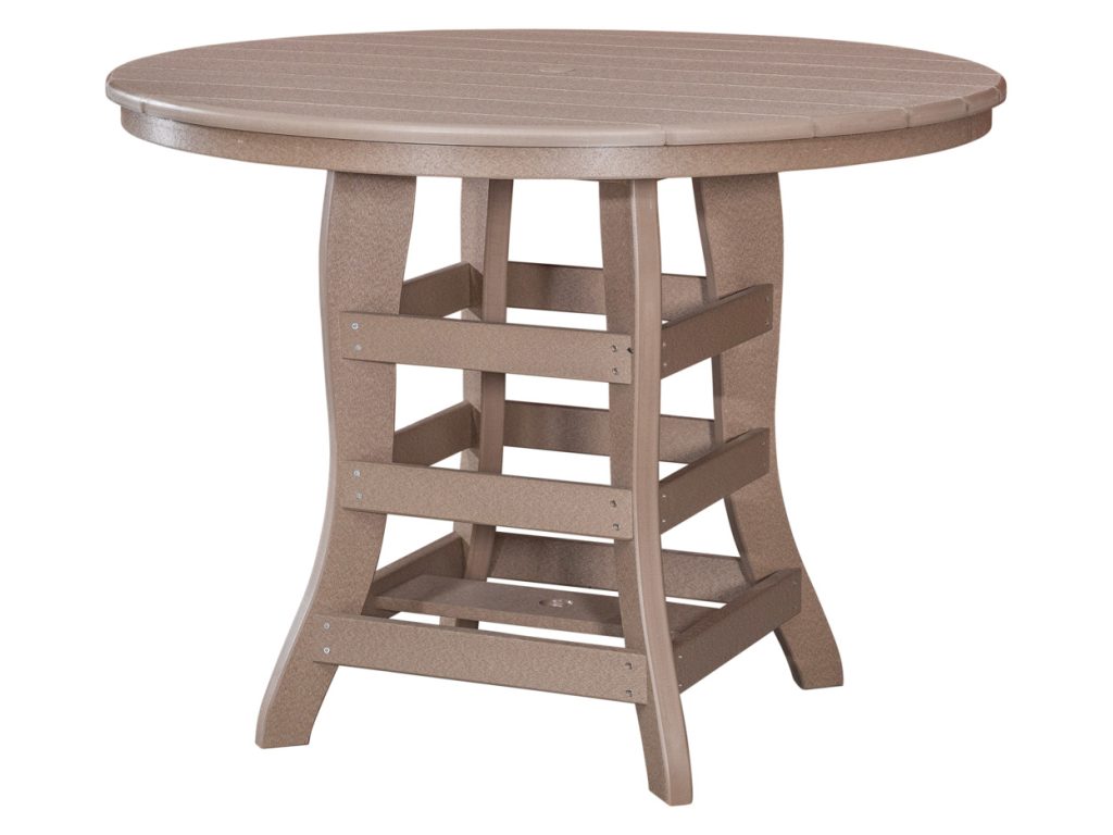 48″ Round Counter Table – Counter Height